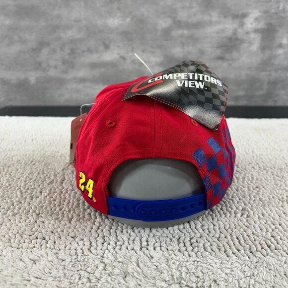 Vintage Jeff Gordon Snapback Hat OSFA Dead Stock Two Tone Nascar Embroidered - Picture 3 of 6